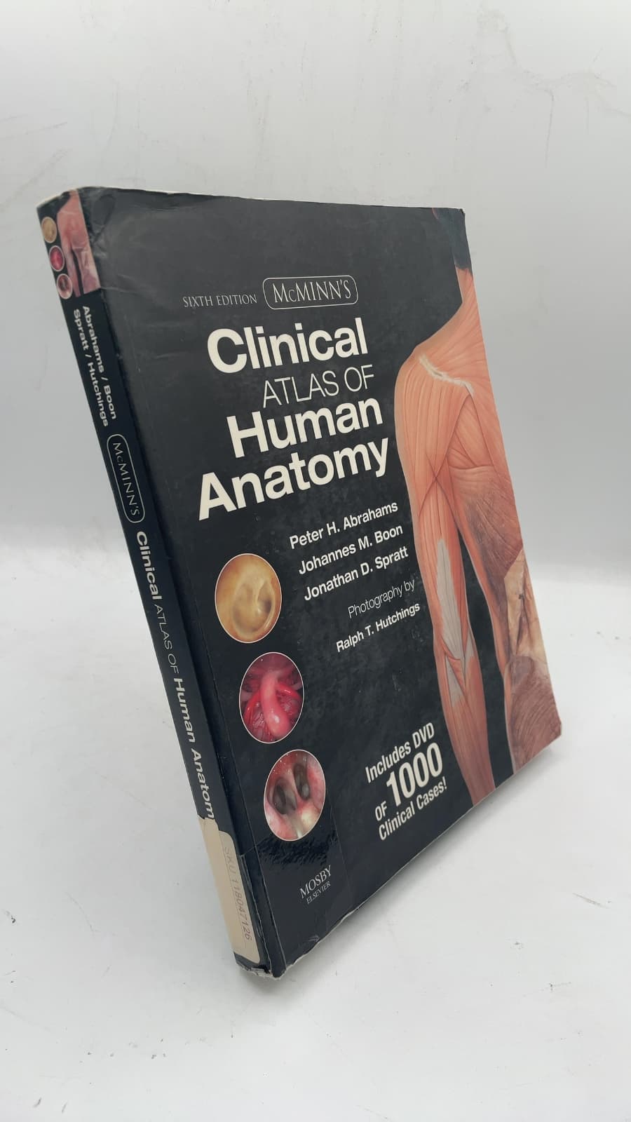 Clinical Atlas of Human Anatomy by Peter H. Abrahams, Johannes M. Boon, Jonathan D. Spratt - front cover