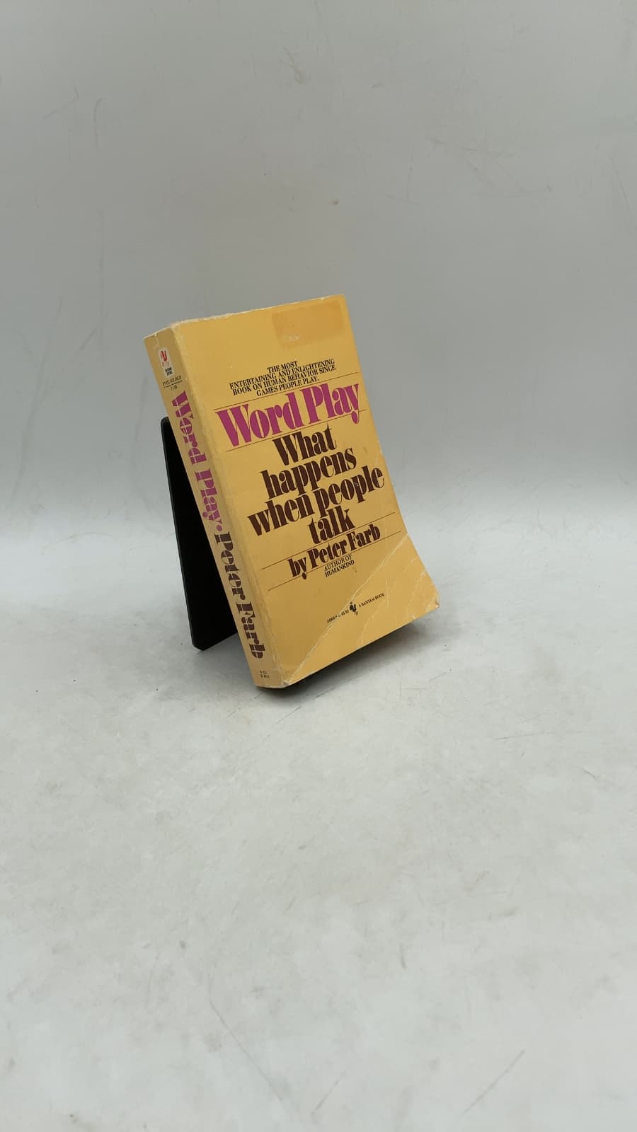 Word Play: What Happens When People Talk? by Peter Farb - front cover
