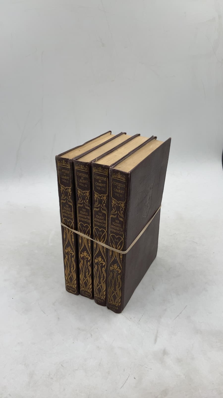 The Comtesse de Charny Vol I-IV complete set by Alexandre Dumas - front cover