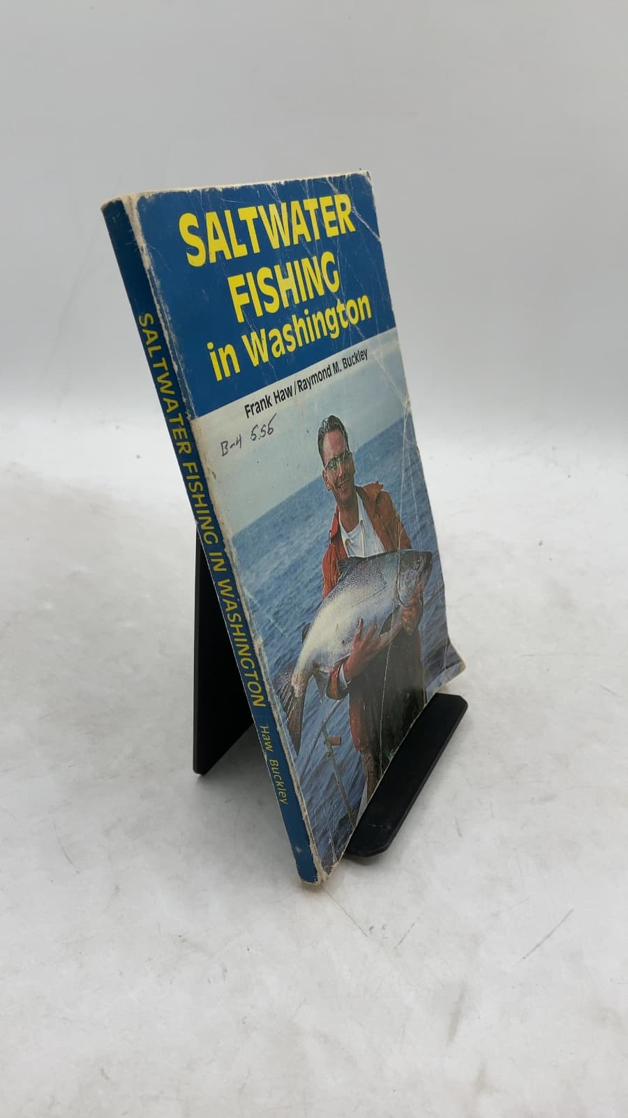 Saltwater Fishing in Washington by Frank Haw · Raymond M. Buckley - front cover