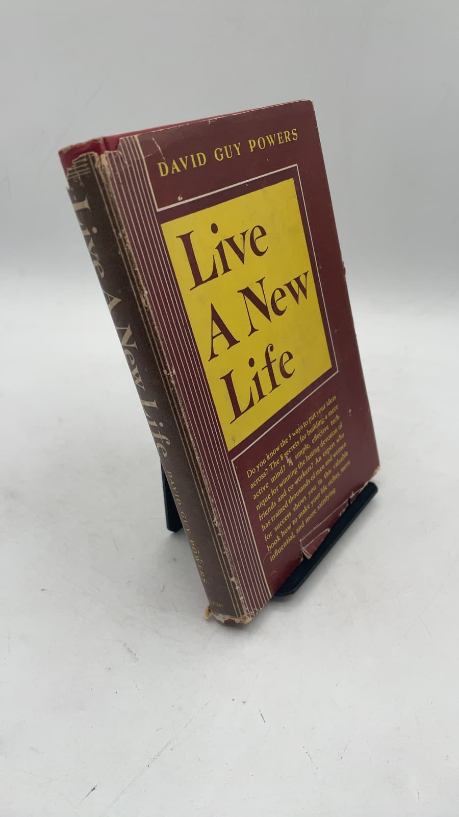 Live A New Life by David Guy Powers - front cover