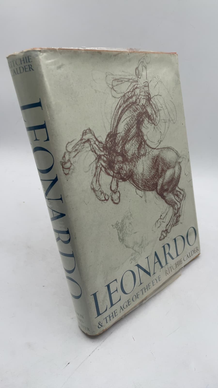 Leonardo & the Age of the Eye by Ritchie Calder - front cover