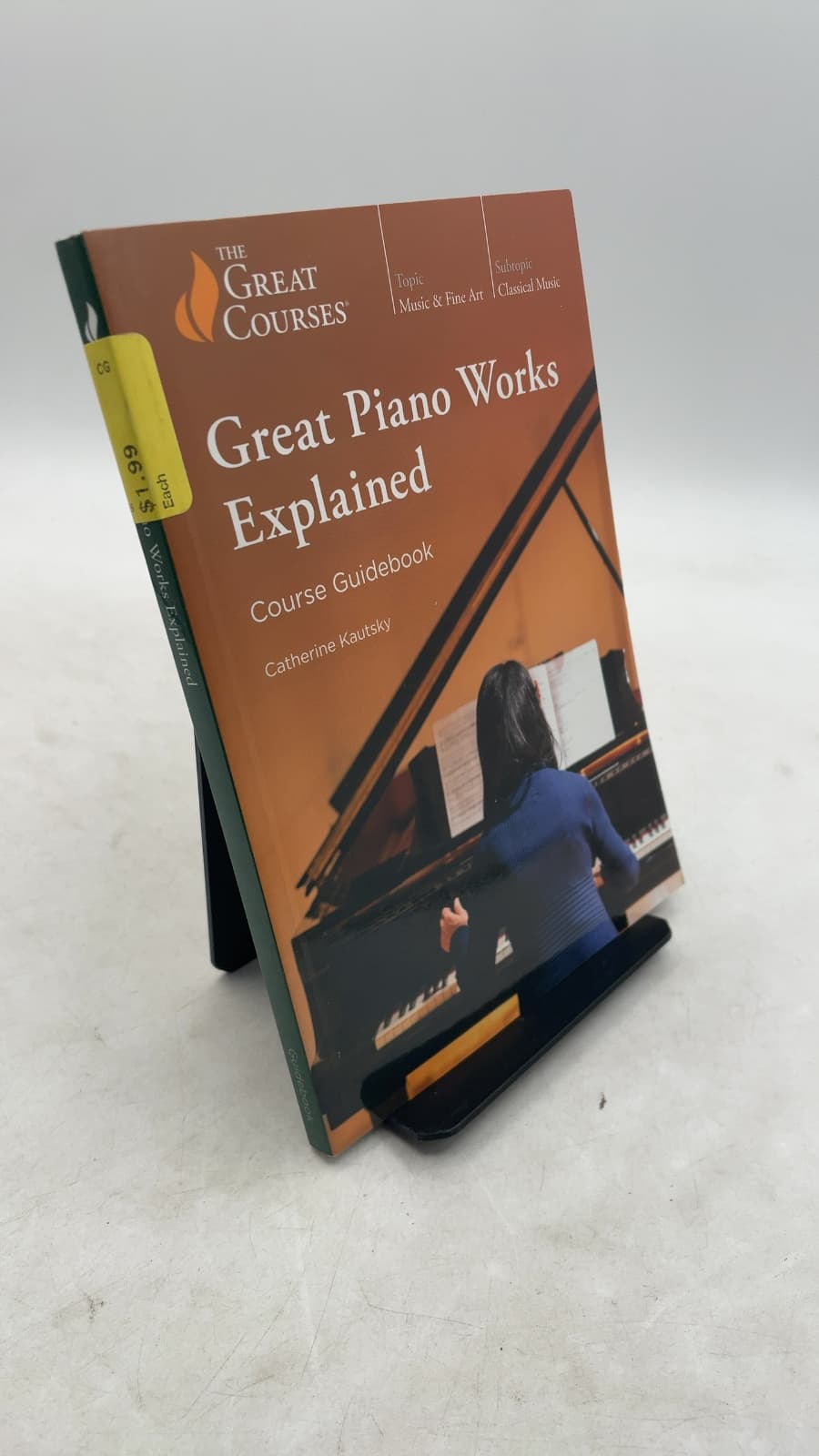 Great Piano Works Explained: Course Guidebook by Catherine Kautsky - front cover