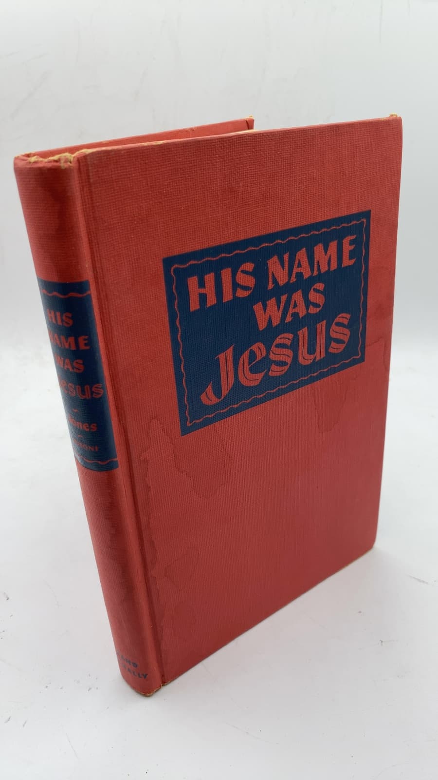 His Name Was Jesus by Mary Alice Jones - front cover