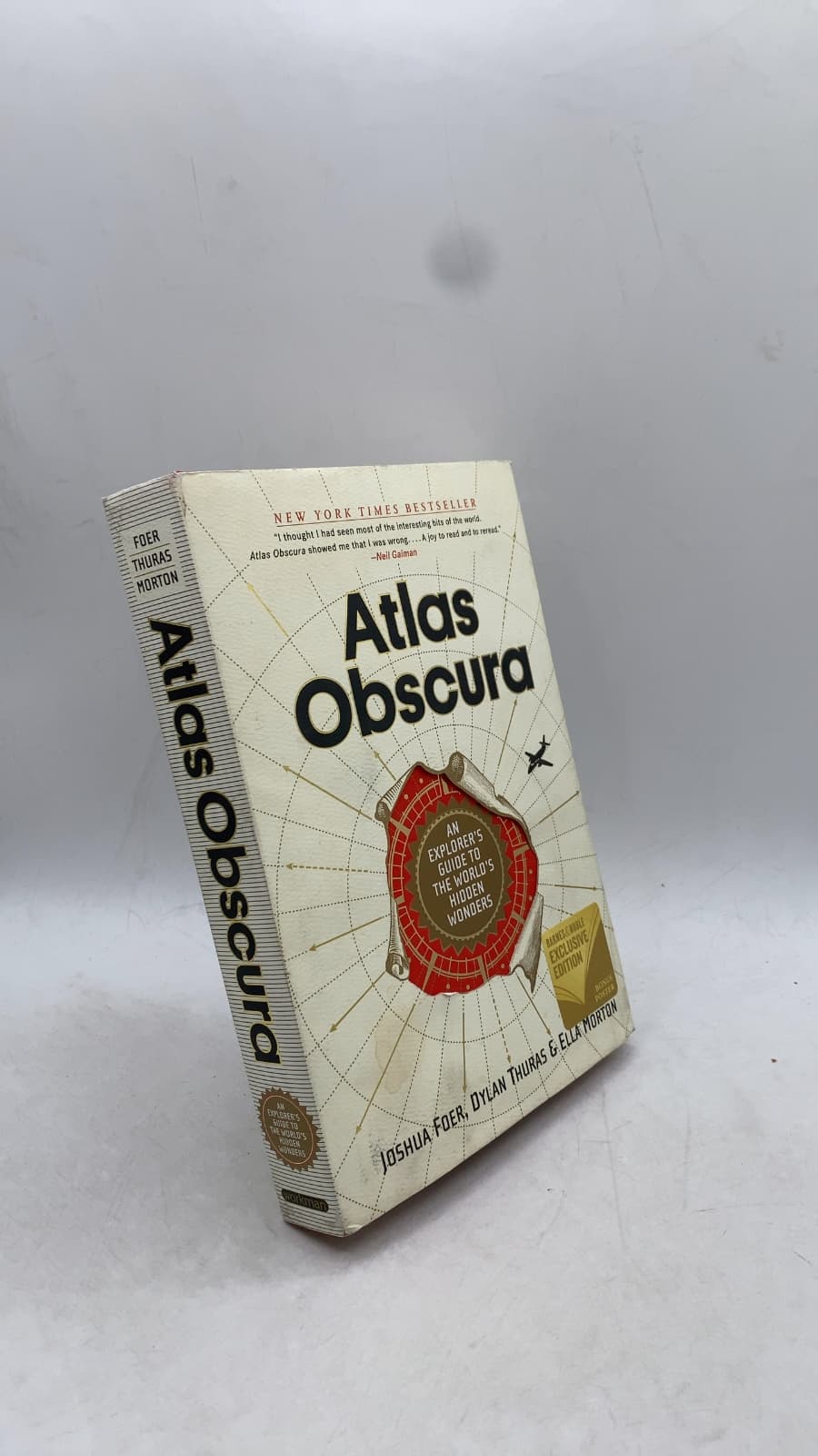 Atlas Obscura: An Explorer's Guide to the World's Hidden Wonders by Joshua Foer, Dylan Thuras & Ella Morton - front cover