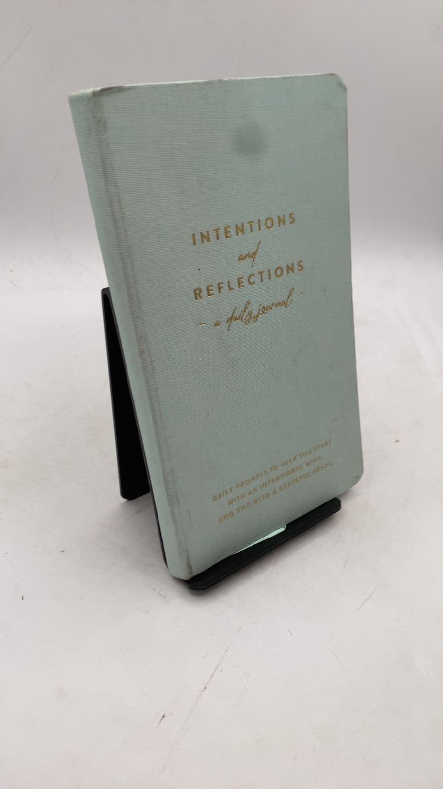 INTENTIONS and REFLECTIONS - a daily journal - front cover