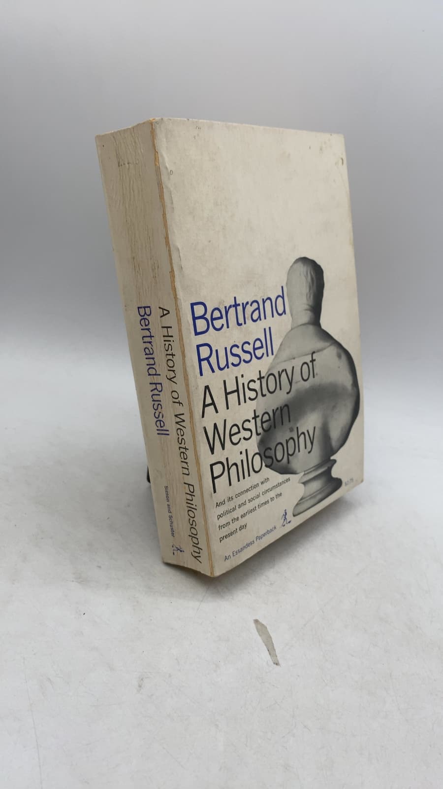 A History of Western Philosophy by Bertrand Russell - front cover