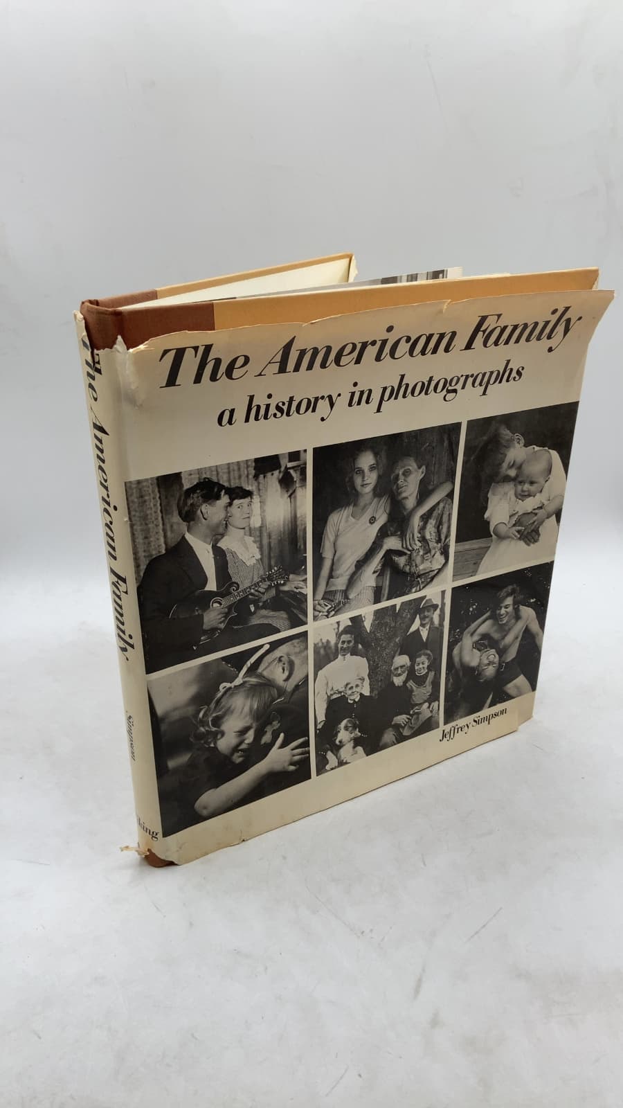 The American Family: A History in Photographs by Jeffrey Simpson - front cover
