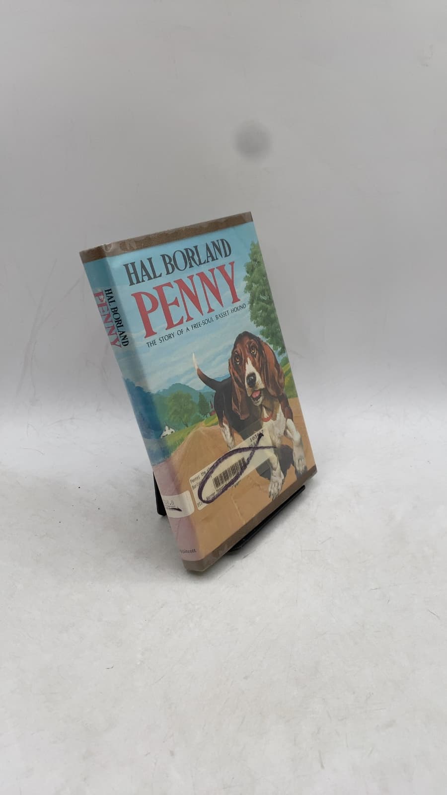 Penny: The Story of a Free-Soul Basset Hound by Hal Borland - front cover