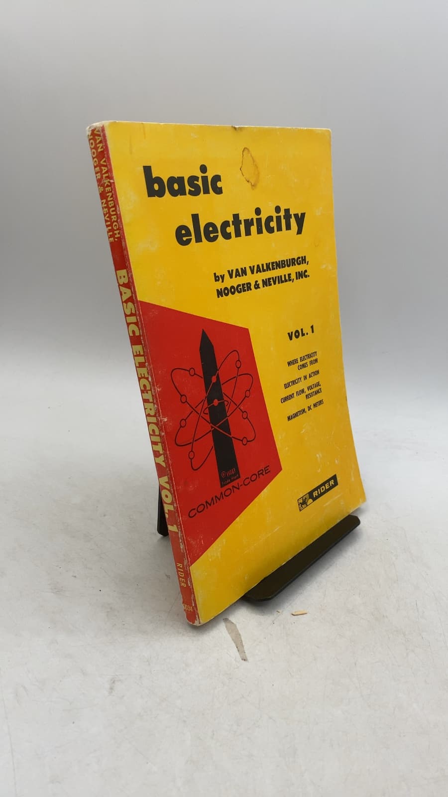 Basic Electricity Vol. 1 by VAN Valkenburgh, Nooger & Neville, Inc. - front cover