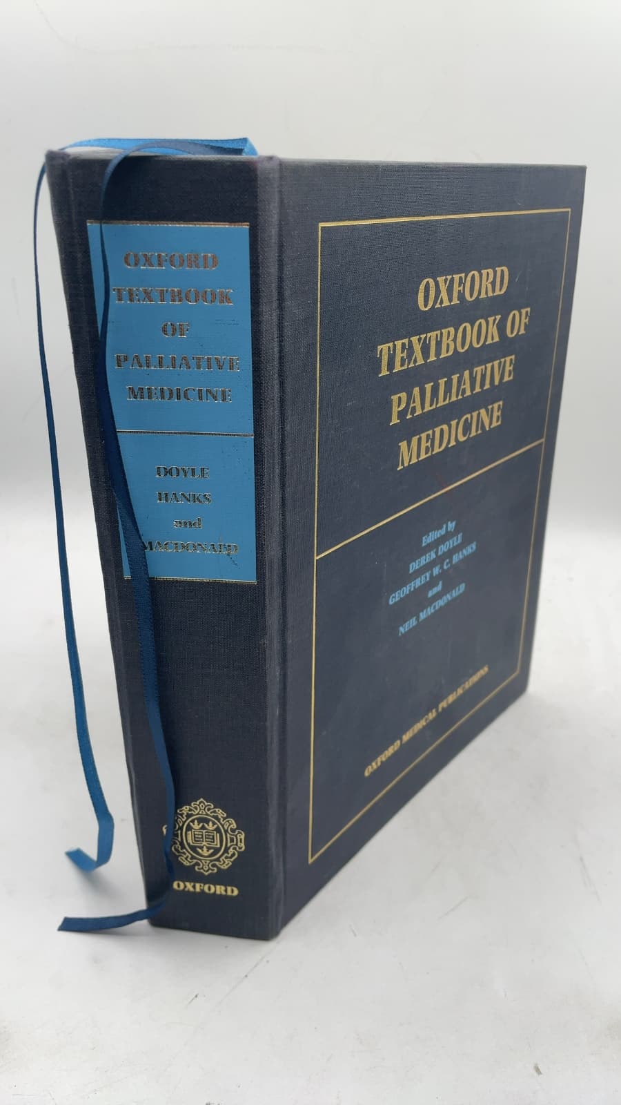 Oxford Textbook of Palliative Medicine by Derek Doyle, Geoffrey W. C. Hanks, Neil MacDonald - front cover