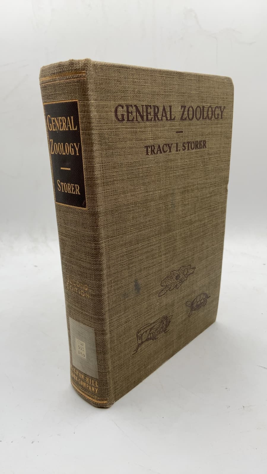 General Zoology by Tracy I. Storer - front cover