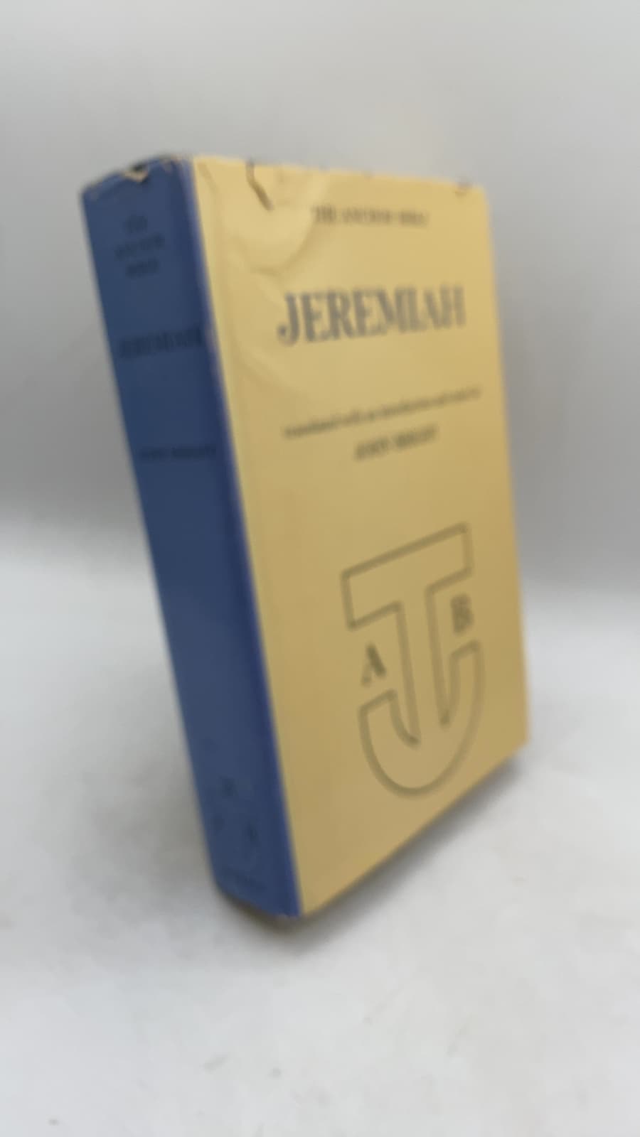 Jeremiah by John Bright - front cover