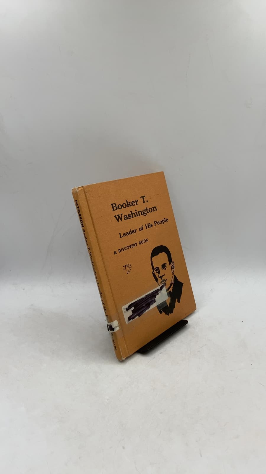 Booker T. Washington: Leader of His People by Lillie Patterson - front cover