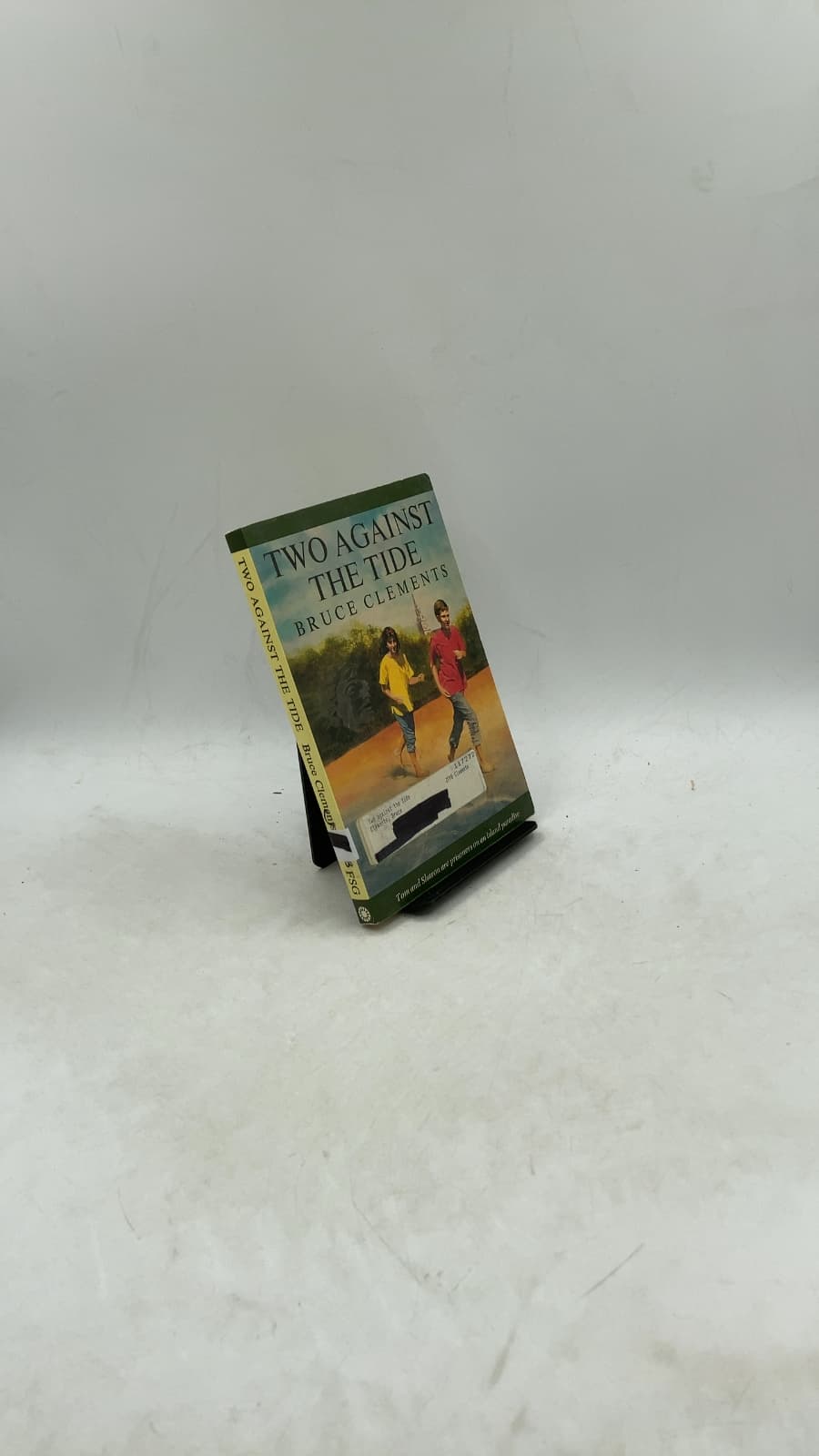 Two Against the Tide by Bruce Clements - front cover