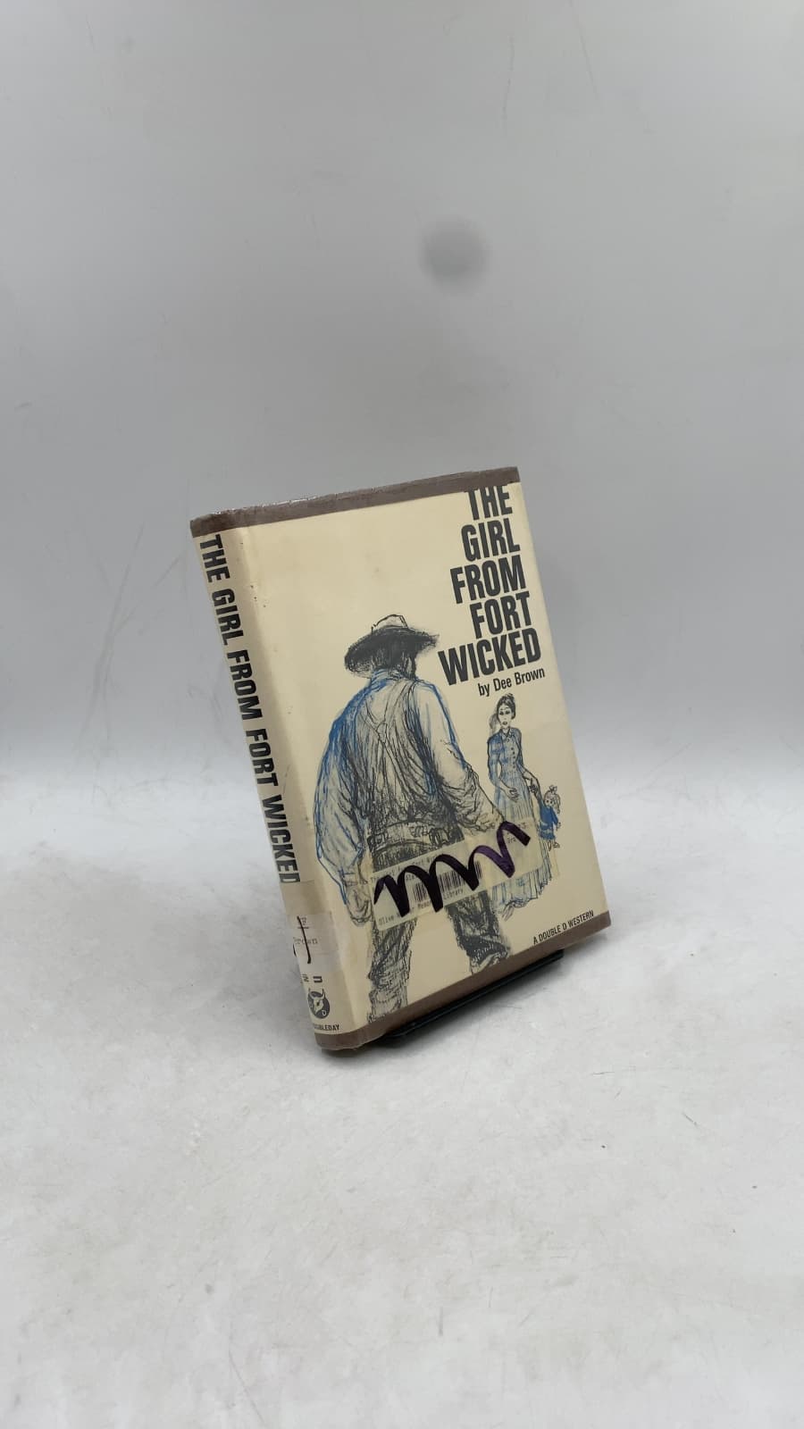 THE Girl From Fort Wicked by Dee Brown - front cover
