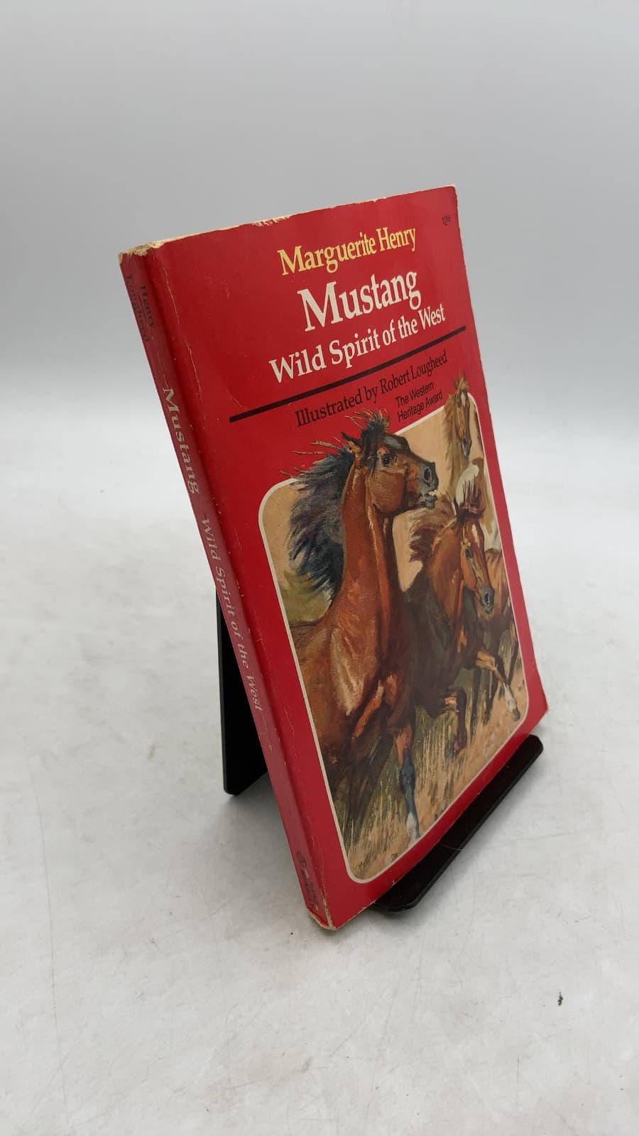 Mustang: Wild Spirit of the West by Marguerite Henry - front cover