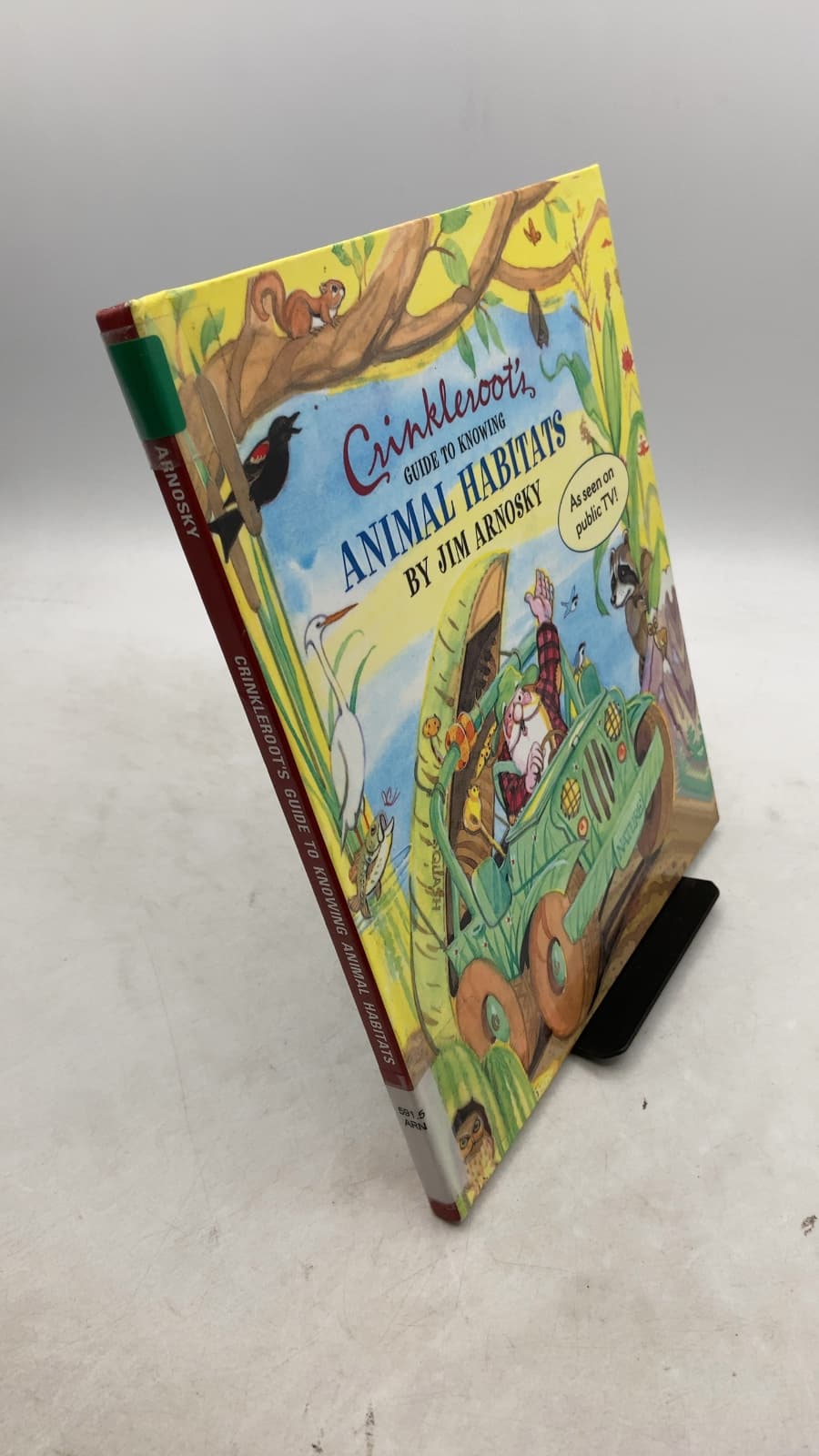 Crinkleroot's Guide to Knowing Animal Habitats by Jim Arnosky - front cover