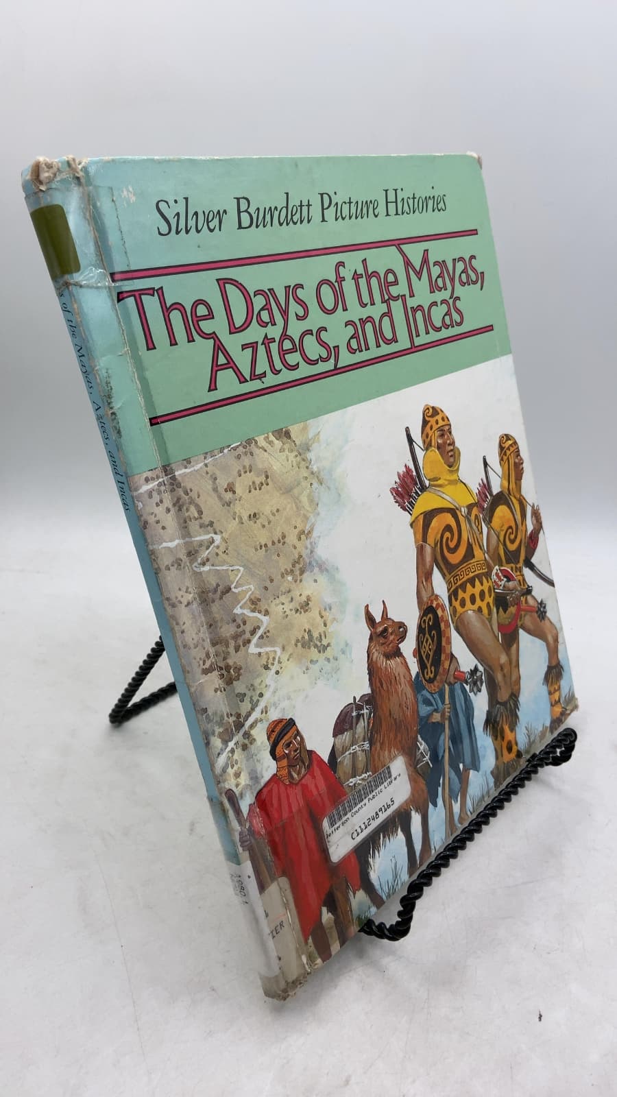 The Days of the Mayas, Aztecs, and Incas by Louis-René Nougier - front cover