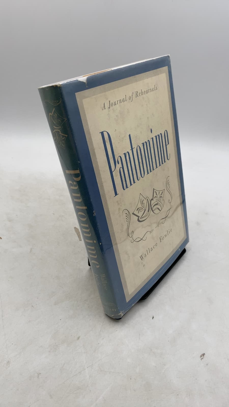 Pantomime: A Journal of Rehearsals by Wallace Fowlie - front cover