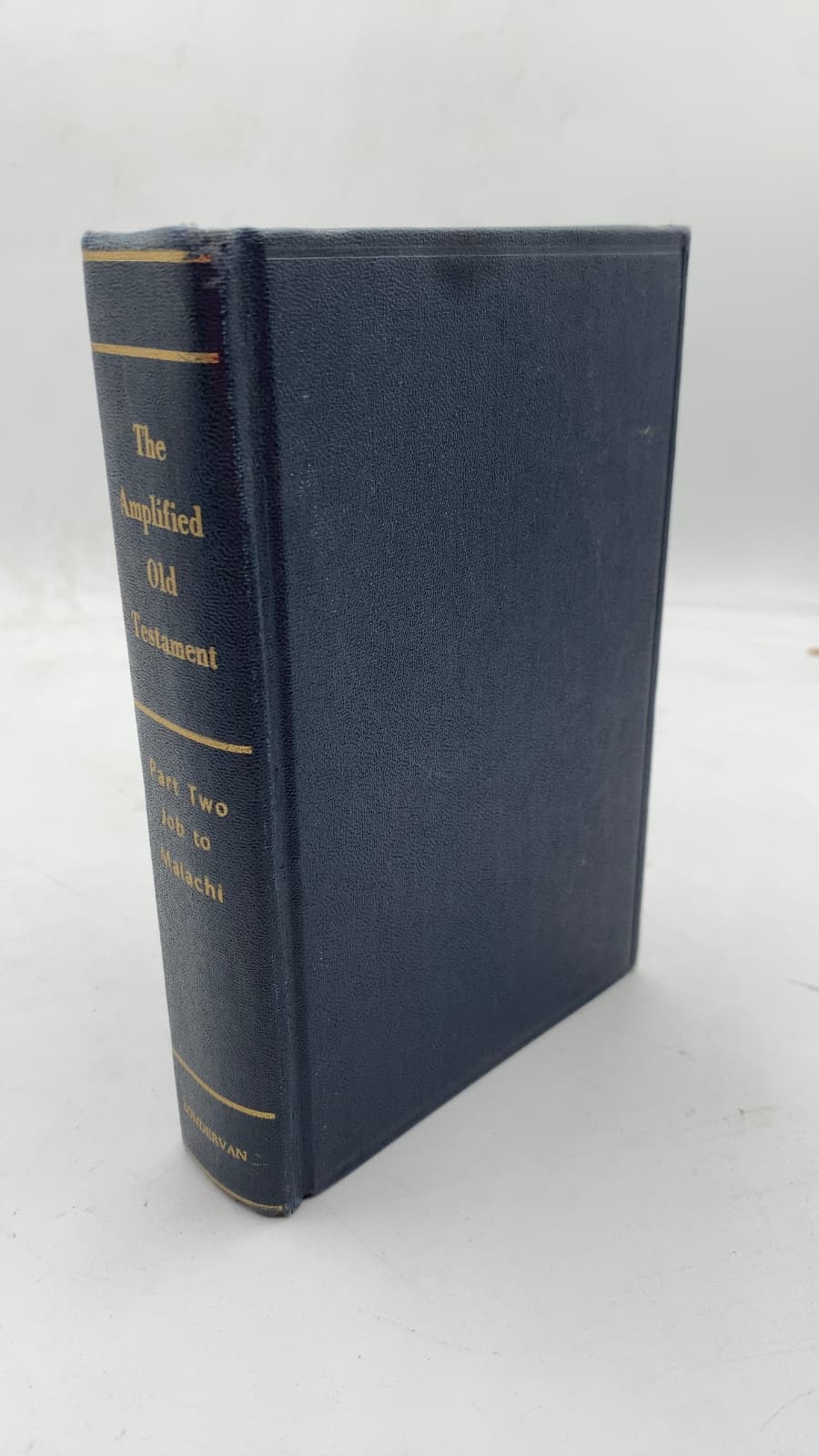 The Amplified Old Testament Part Two Job to Malachi - front cover