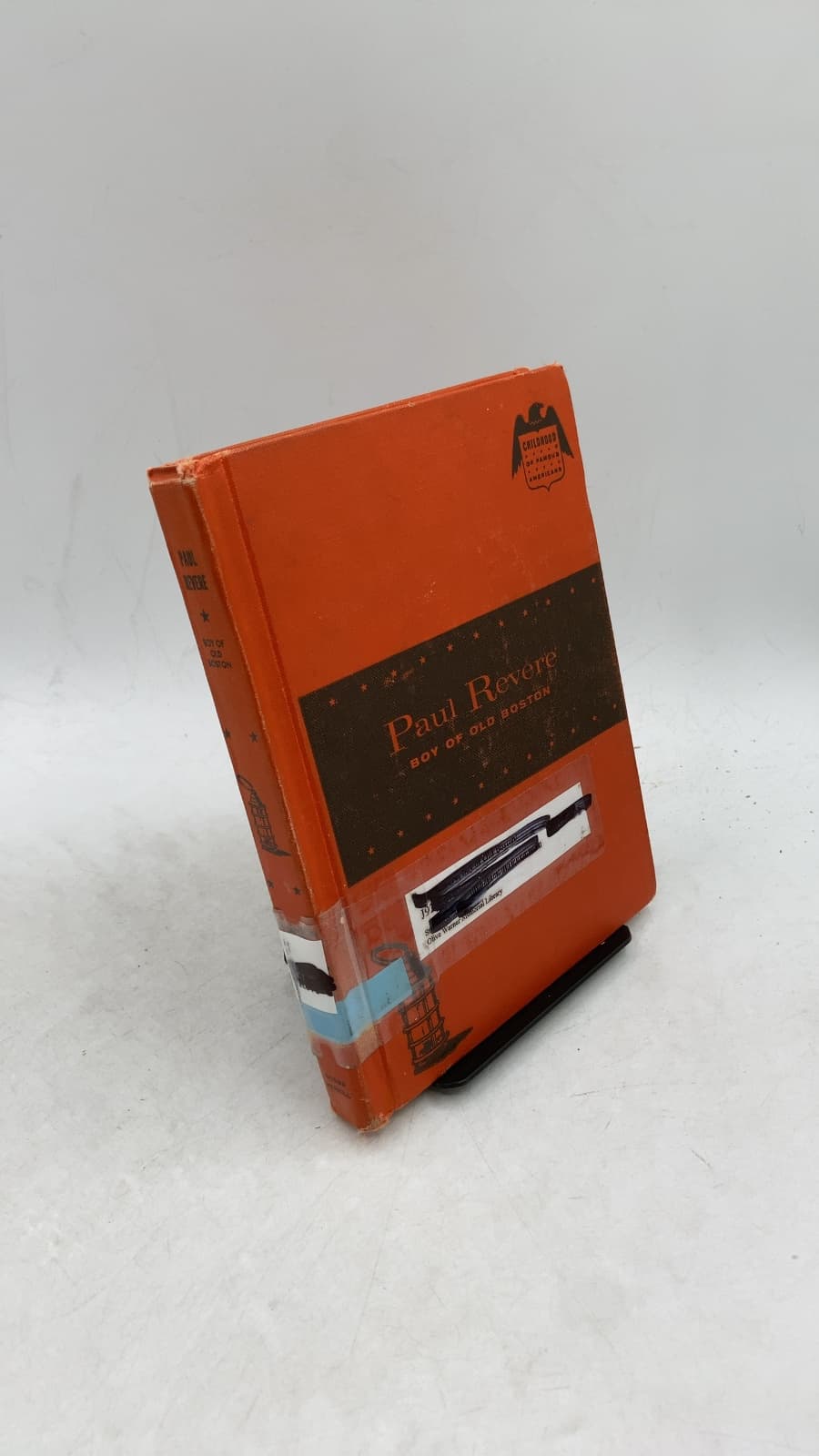 Paul Revere: Boy of Old Boston by Augusta Stevenson - front cover