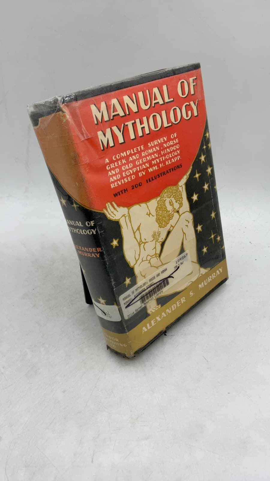 Manual of Mythology: Greek and Roman, Norse and Old German, Hindoo and Egyptian Mythology by Alexander S. Murray - front cover