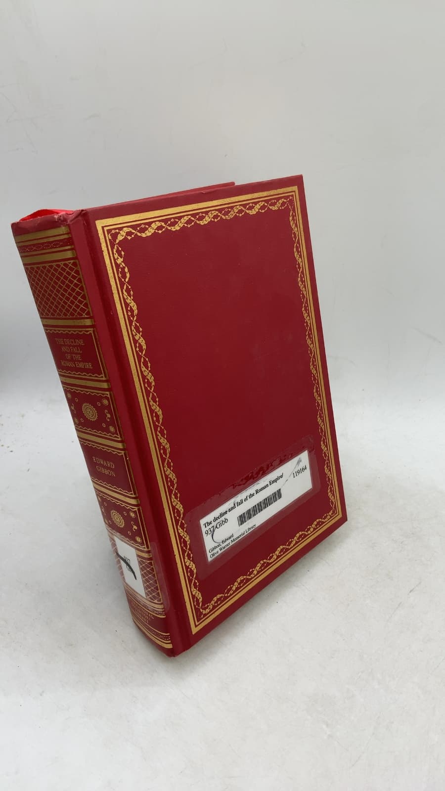 The Decline and Fall of the Roman Empire by Edward Gibbon - front cover
