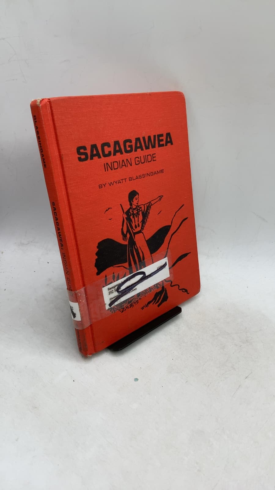 Sacagawea Indian Guide by Wyatt Blassingame - front cover