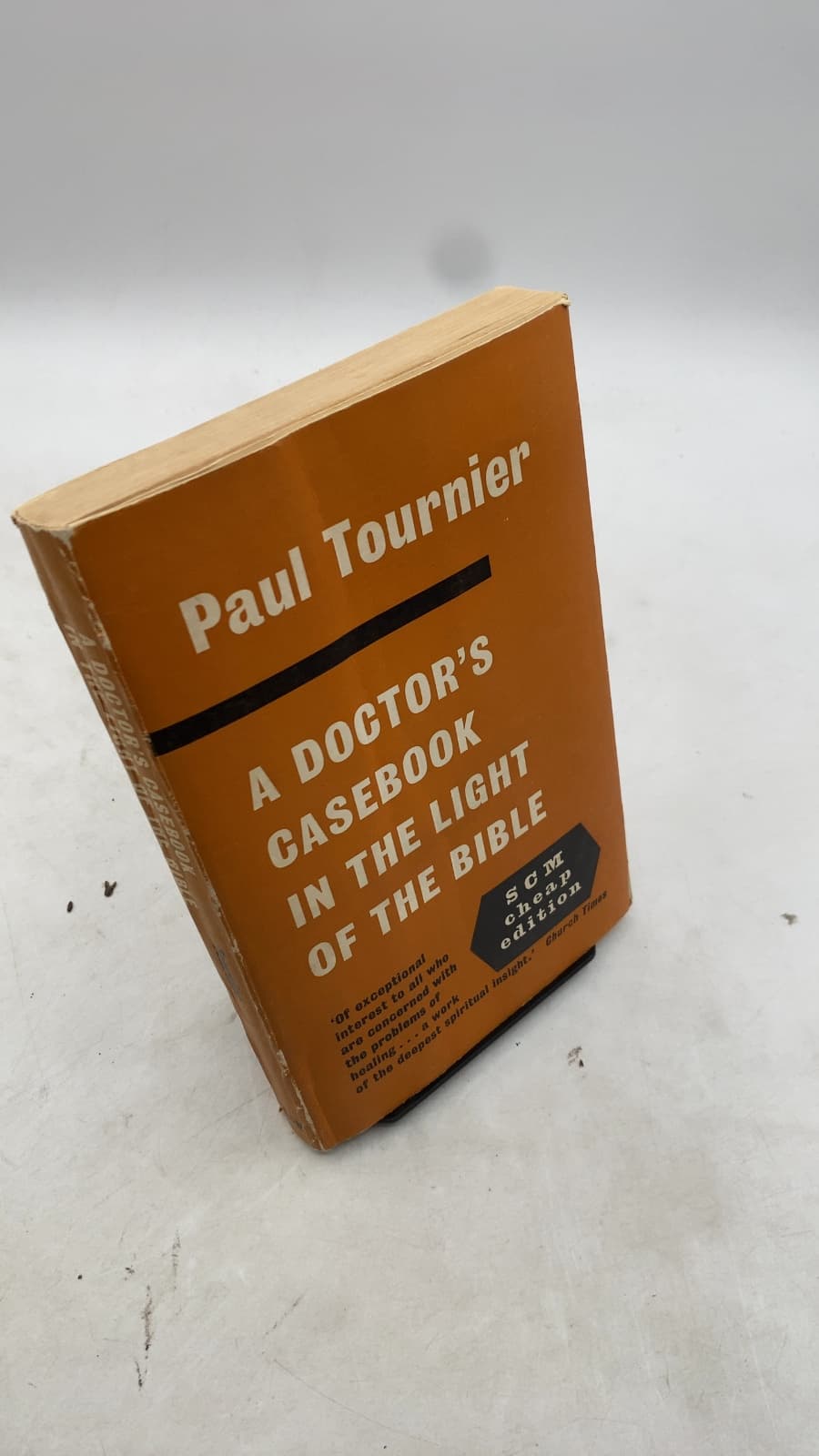 A Doctor's Casebook in the Light of the Bible by Paul Tournier - front cover