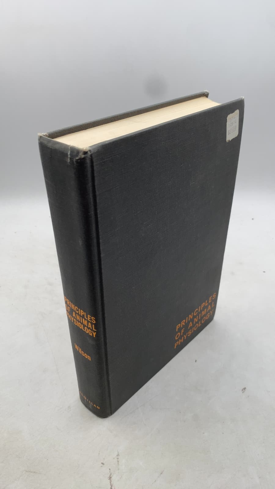 Principles OF Animal Physiology by James A. Wilson - front cover