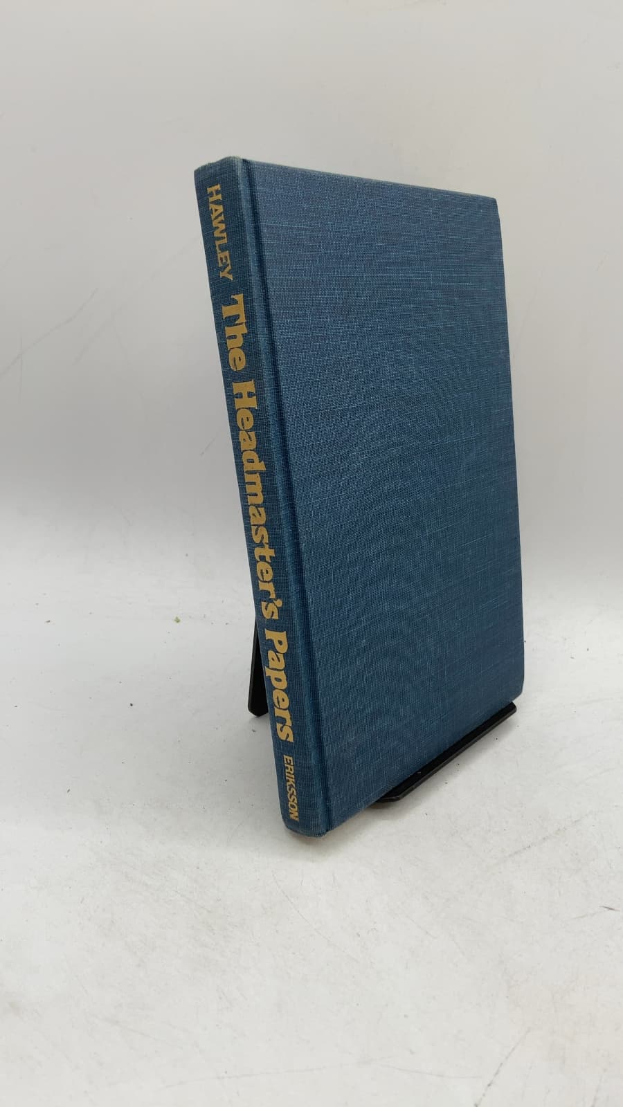 The Headmaster's Papers by Richard A. Hawley - front cover