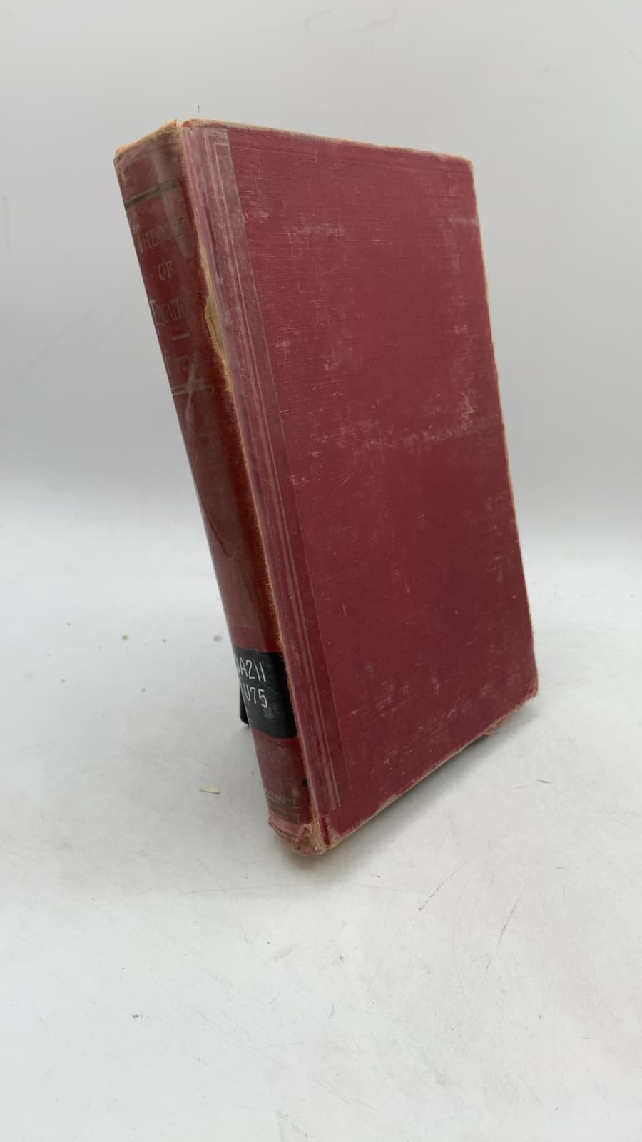 Theory OF Equations by J. V. Uspensky - front cover