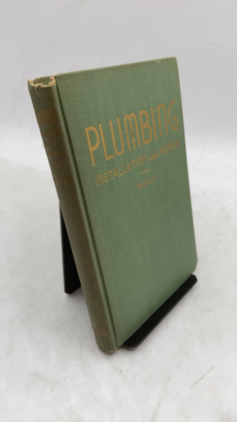 Plumbing Installation AND Repair by H. P. Manly - front cover