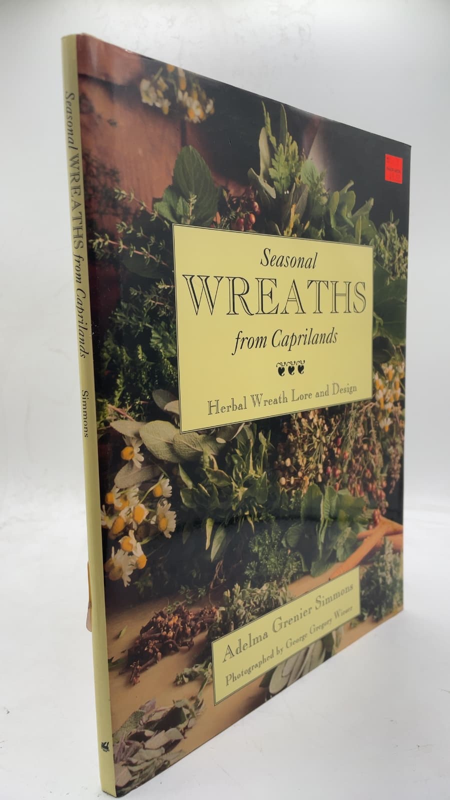 Seasonal Wreaths from Caprilands: Holiday Celebrations with Herbal Wreath Lore and Design by Adelma Grenier Simmons - front cover