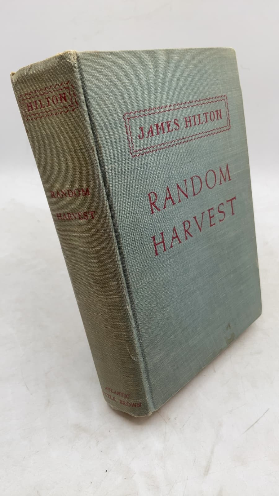 Random Harvest by James Hilton - front cover