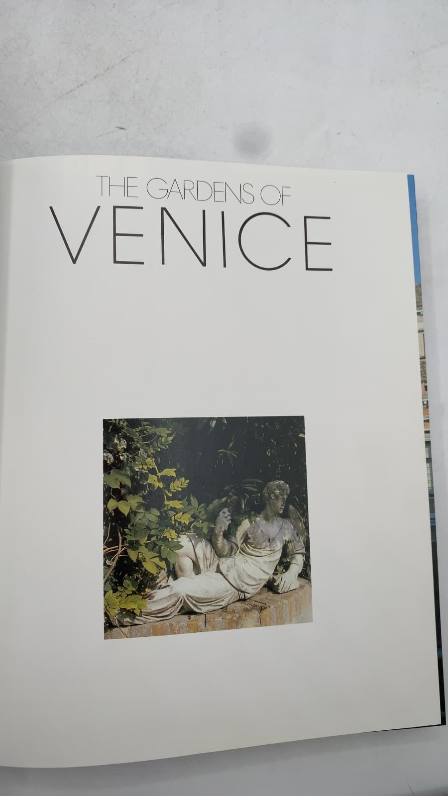 THE Gardens OF Venice by Alessandro Albrizzi and Mary Jane Pool - title page