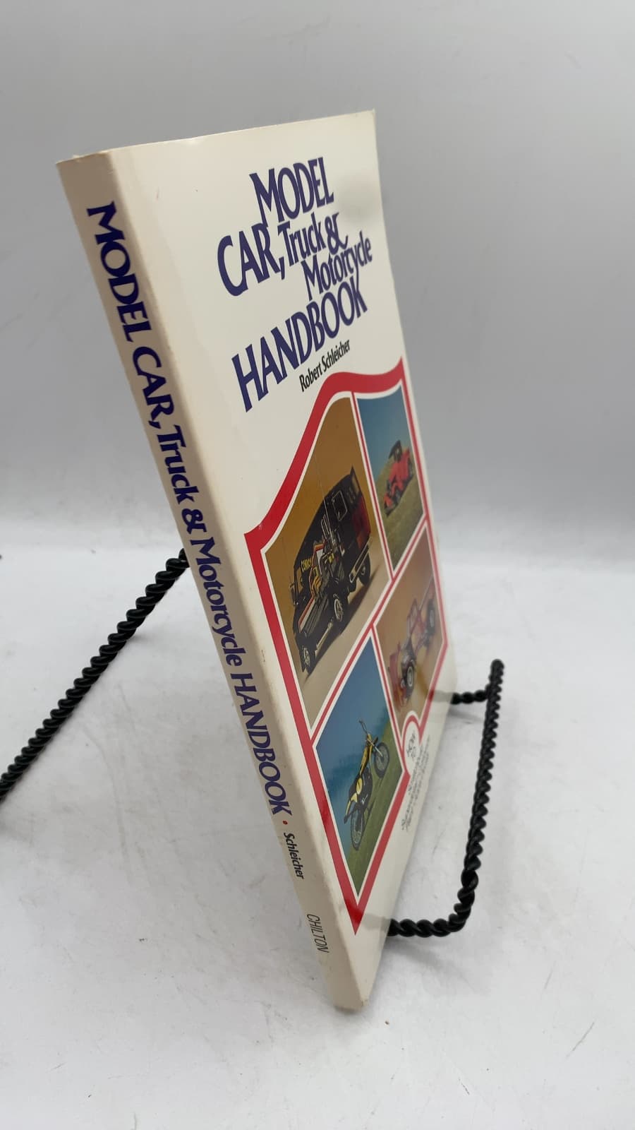 MODEL CAR, Truck & Motorcycle HANDBOOK by Robert Schleicher - front cover
