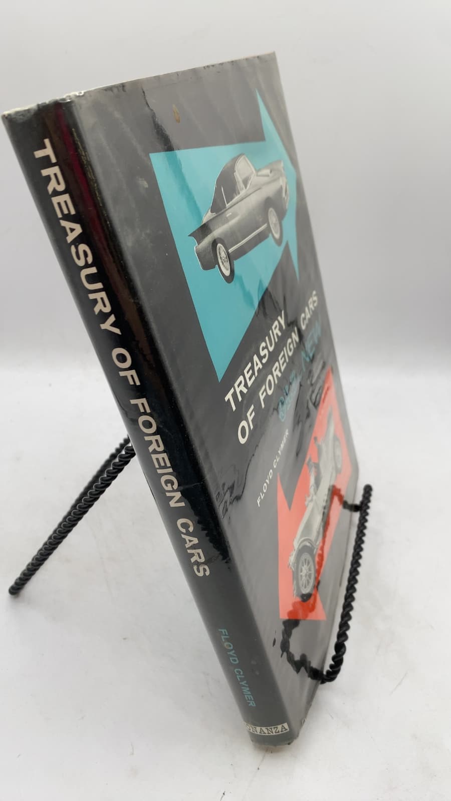 Treasury of Foreign Cars, Old and New by Floyd Clymer - front cover