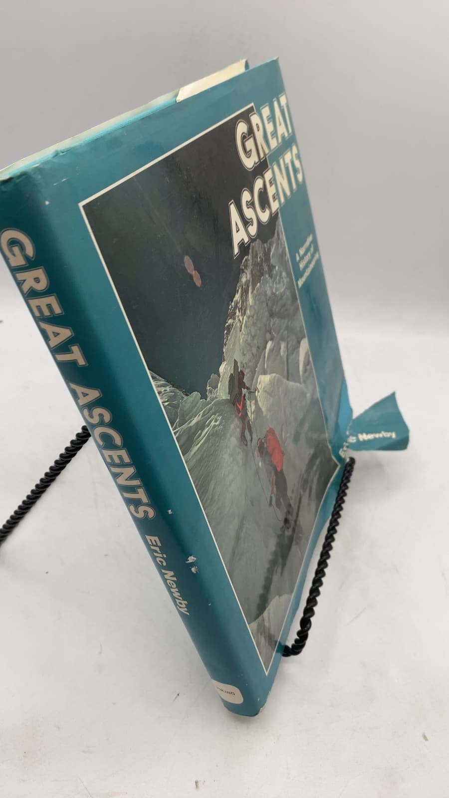 Great Ascents: A Narrative History of Mountaineering by Eric Newby - front cover