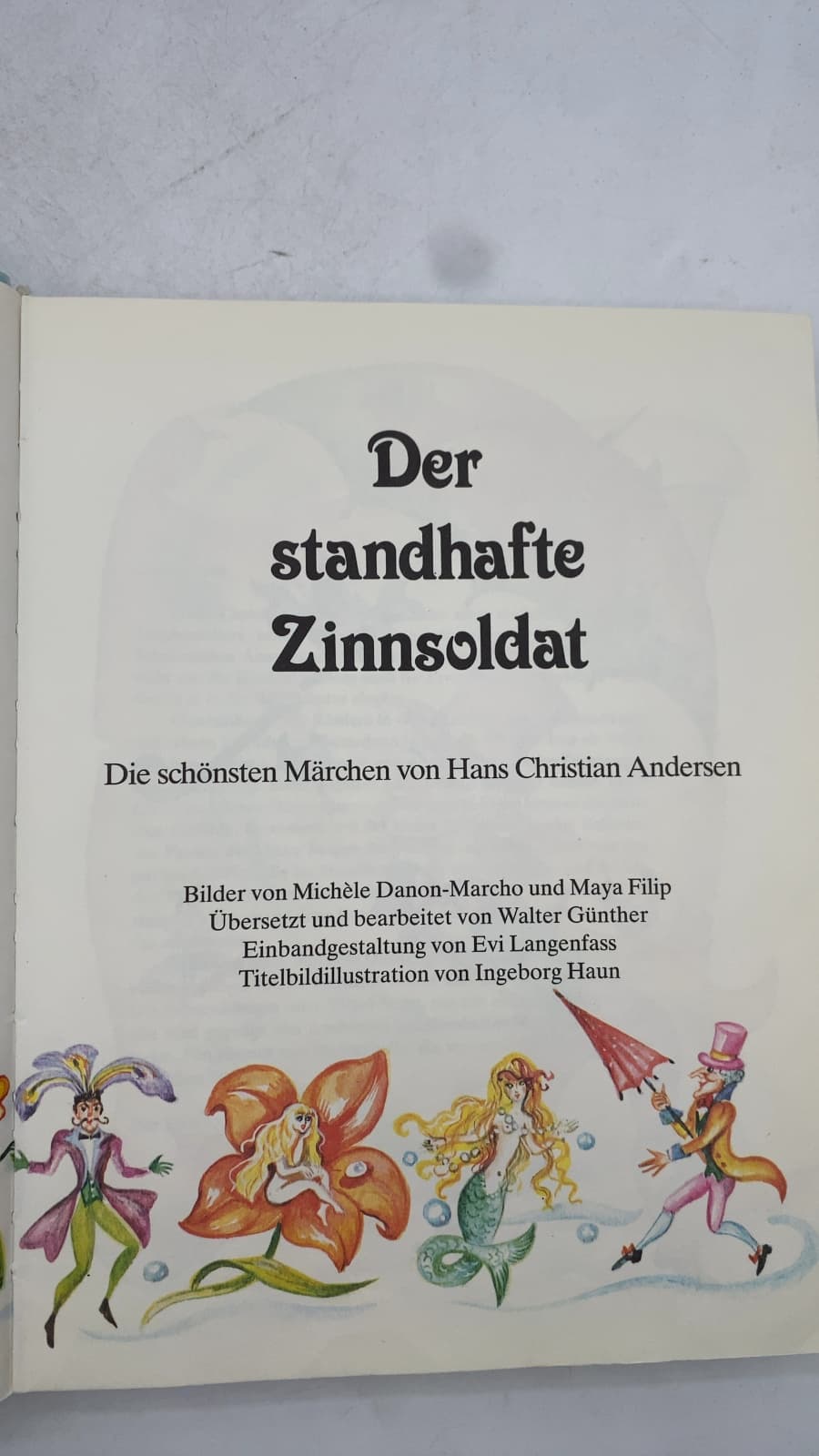 Der standhafte Zinnsoldat: Die schönsten Märchen von Hans Christian Andersen by Hans Christian Andersen - title page