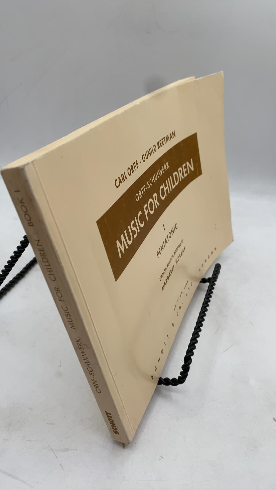 Music for Children by Carl Orff - Gunild Keetman - front cover