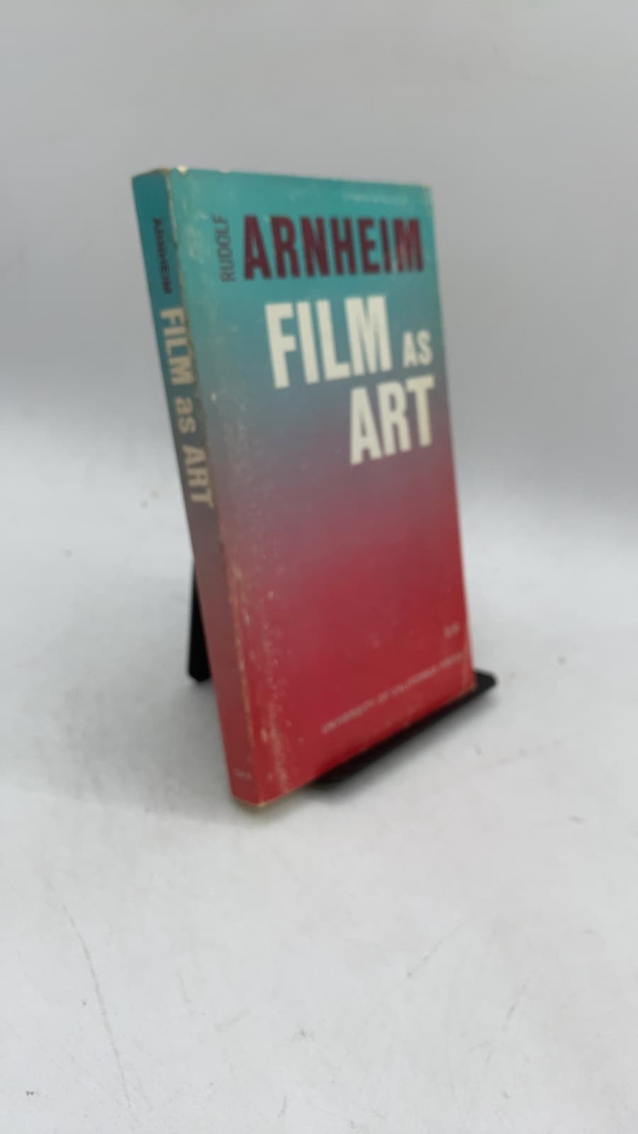 Film as Art by Rudolf Arnheim - front cover