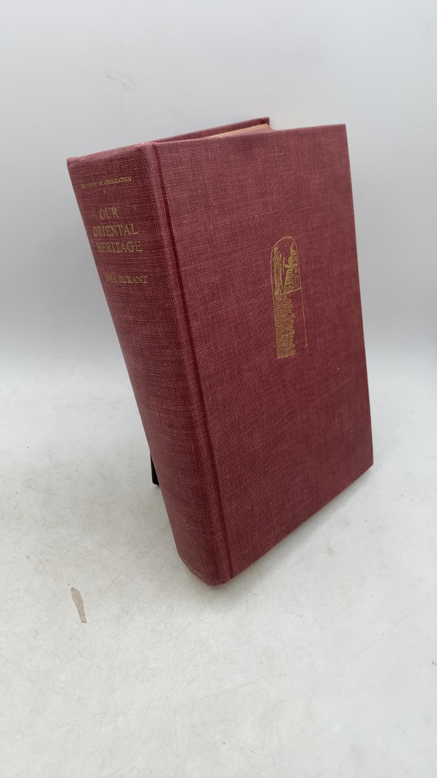 Our Oriental Heritage (The Story of Civilization: Part I) by Will Durant - front cover