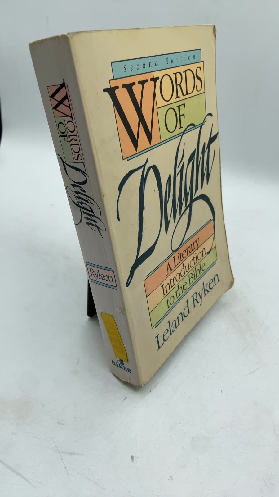 Words of Delight: A Literary Introduction to the Bible by Leland Ryken - front cover