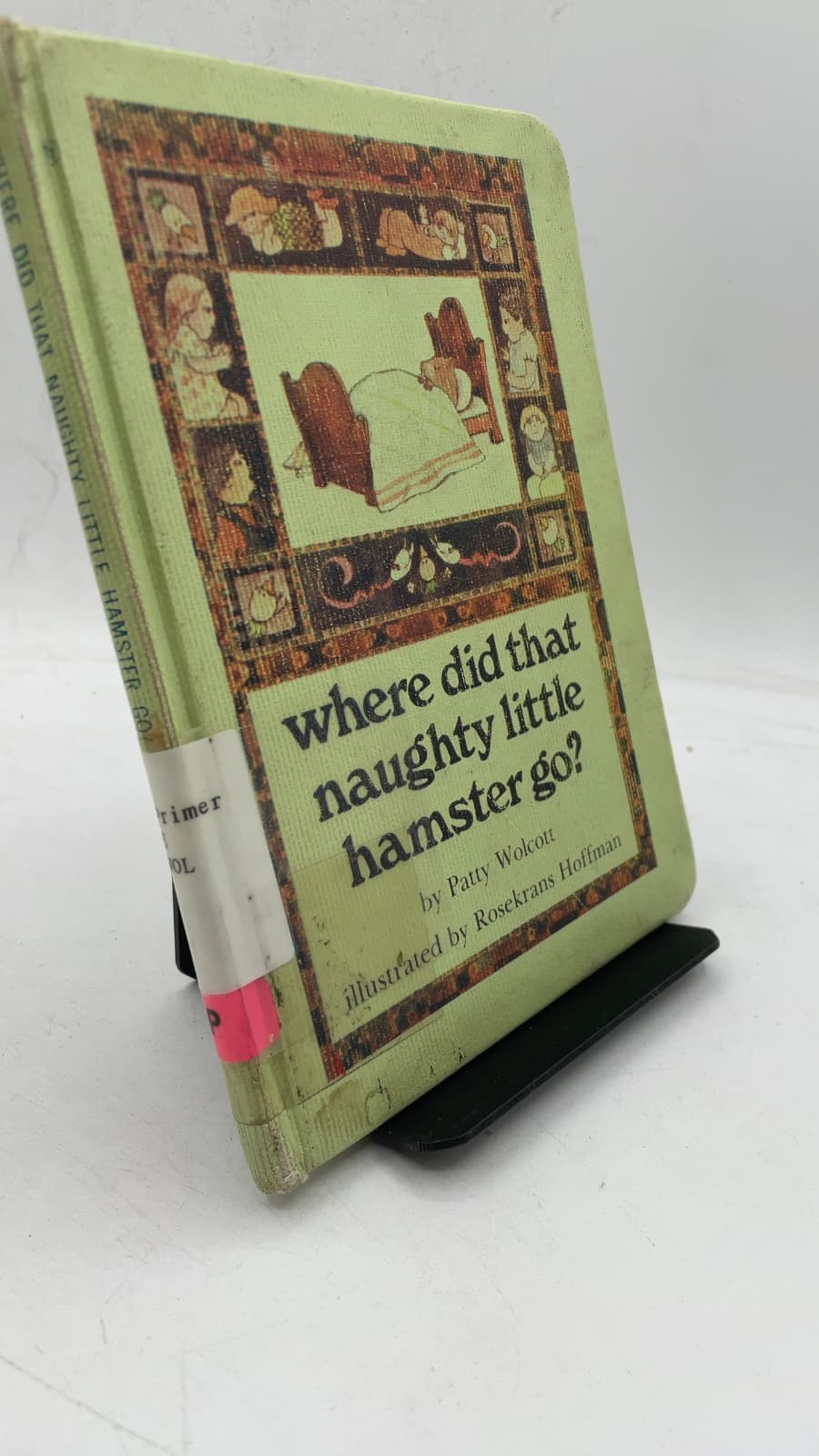 where did that naughty little hamster go?