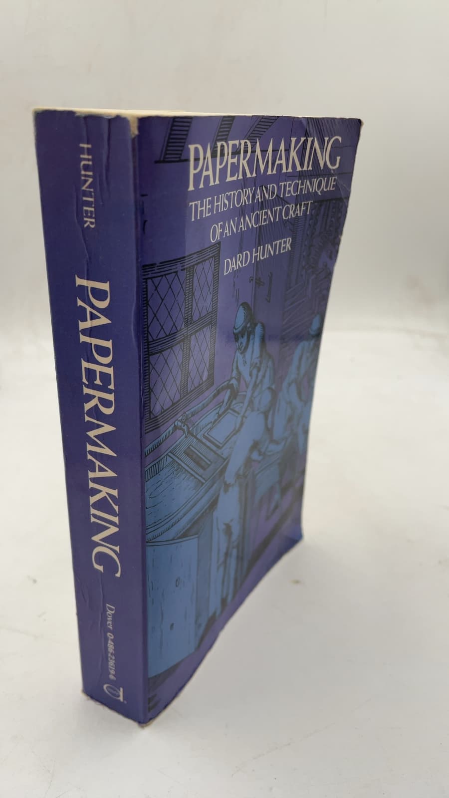 Papermaking: The History and Technique of an Ancient Craft by Dard Hunter - front cover