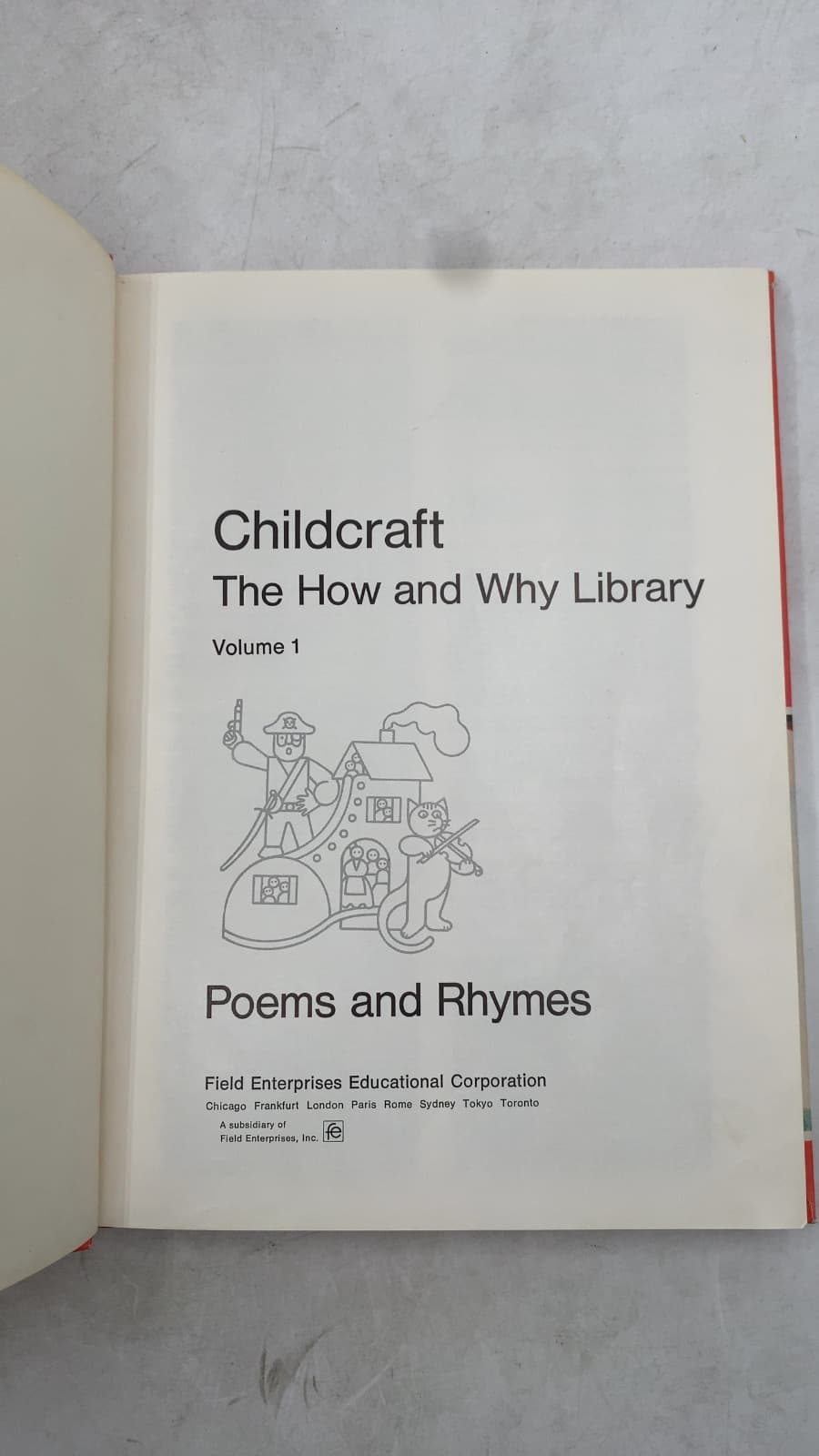 Childcraft: The How and Why Library, Volume 1: Poems and Rhymes - title page