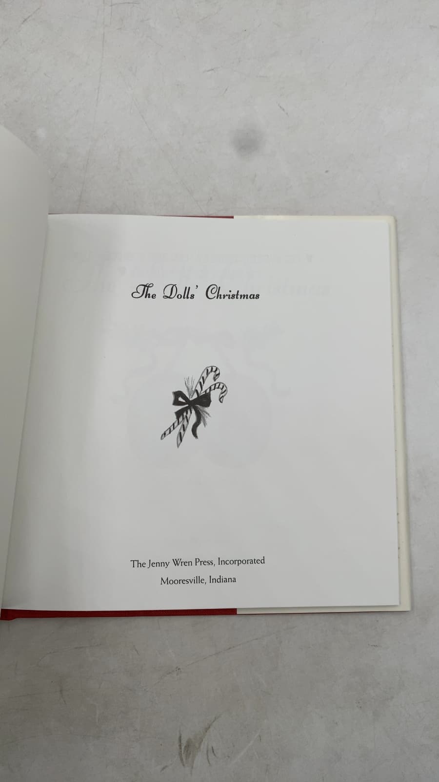 The Dolls' Christmas by Tasha Tudor - title page