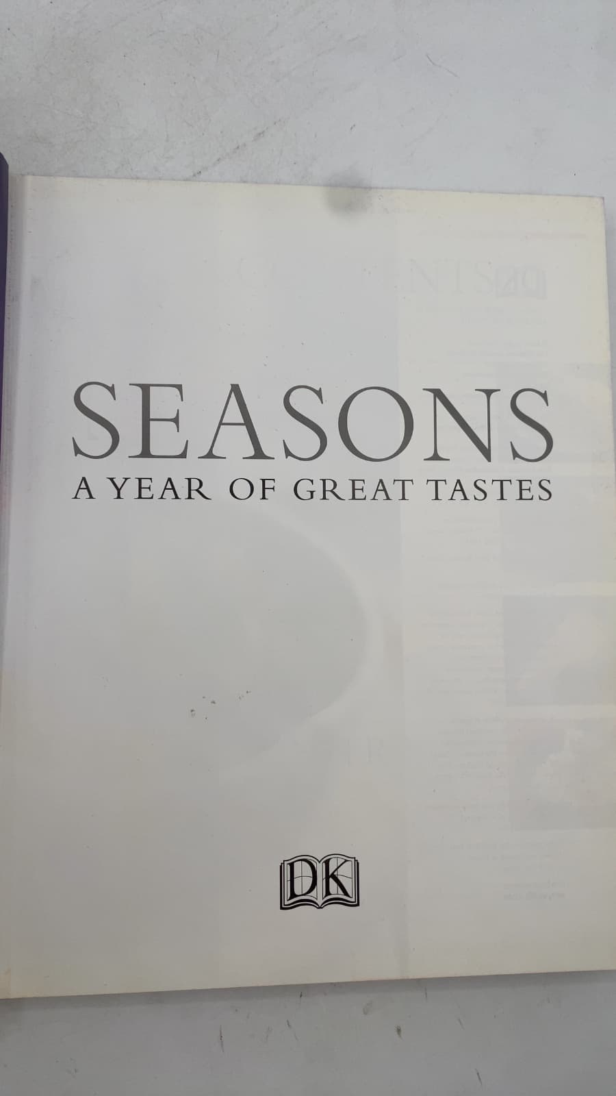 Seasons: A Year of Great Tastes by Sybil Kapoor - title page